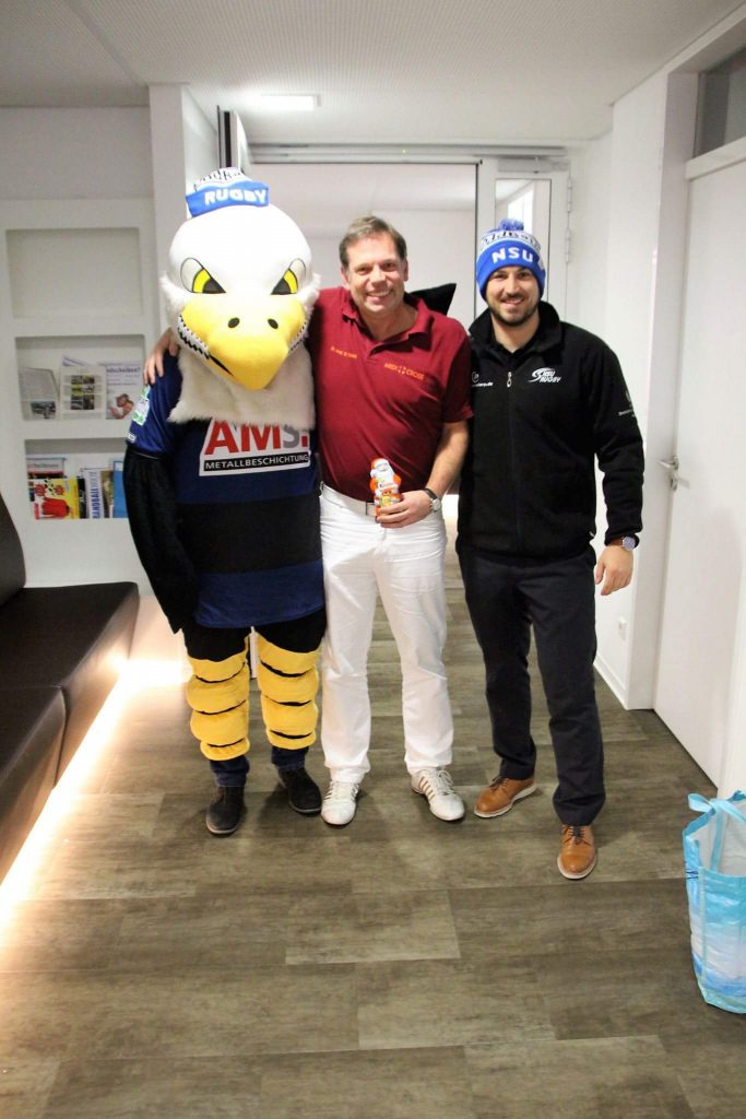 Medicross-Zentrum Orthopädie Sportorthopädie Unfallchirurgie Chirurgie Neckarsulm Boris Brand Ruggy Rugby